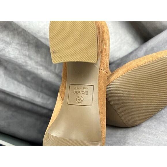 Blondo Women's Alida Waterproof Zip Up Ankle Booties, Brown, 11 Medium US - Picture 8 of 8